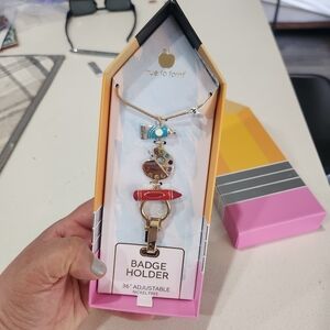 true to Form. Colorful Badge Holder